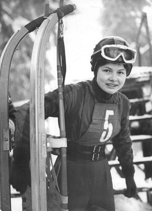 Defending women’s luge champion, 24-year- old mechanical engineer, Ortrun Enderlein, and her two East German teammates, were brilliantly successful at the 1968 Winter Olympics in Grenoble. Enderelein and teammates heated their sleigh to reduce friction. Defending women’s luge champion, 24-year- old mechanical engineer, Ortrun Enderlein, and her two East German teammates, were brilliantly successful at the 1968 Winter Olympics in Grenoble. Enderelein and teammates heated their sleigh to reduce friction.
