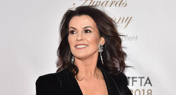 Deirdre O'Kane arriving on the red carpet. Photo: Michael Chester