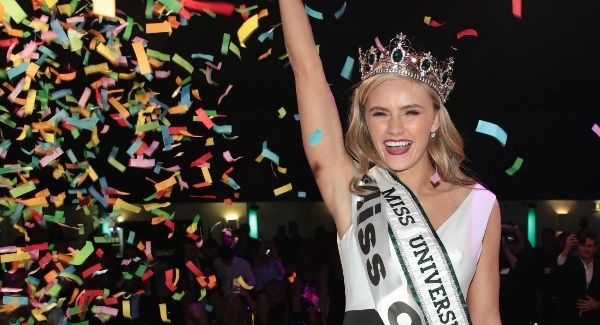 Miss Cork Cailin Aine Ni Toibin crowned Miss Universe Ireland 2017