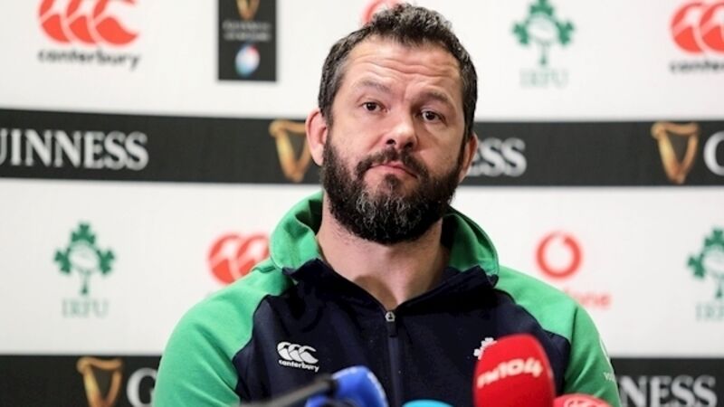 Donal Lenihan: Andy Farrell must prepare to jump from famine to a feast activity Donal Lenihan: Andy Farrell must prepare to jump from famine to a feast activity