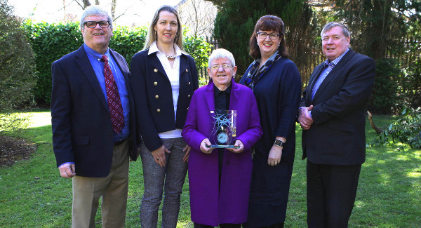 Mary Crilly recognised for work with victims of sexual violence in Cork