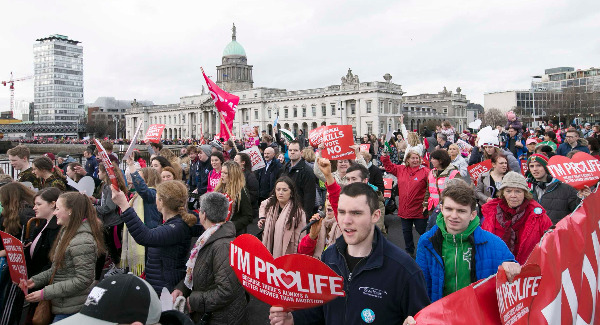 Pro-Life campaign welcome 'momentous show of strength' in march for 8th Amendment