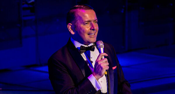 Garett Phillips performing in February 2018 Garett Phillips performing in February 2018