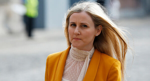 Alison O’Reilly arriving at the Tribunal. Picture: Stephen Collins/Collins Photos