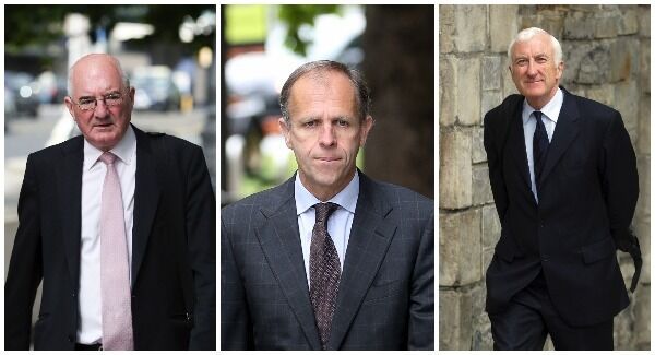 (Left to right) Willie McAteer, John Bowe and Denis Casey.