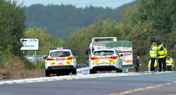 The scene of the September 2017 accident, near the N20 Waterloo junction, in which Jim Baker was killed.