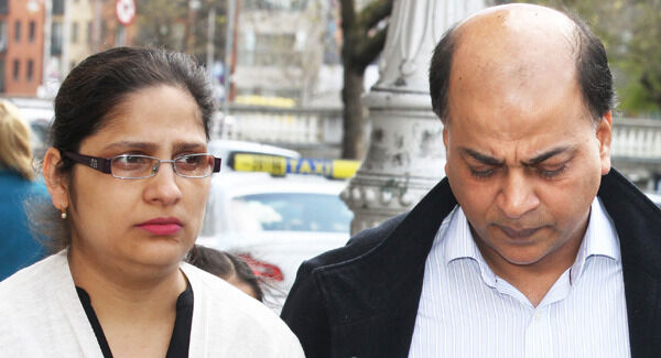 Ms Amandeep Kaur and Mr Tajinder Gill, Jasveen's parents. Pictures: Courtpix