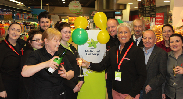 Celebrations underway in rural Donegal store which sold €284,964 Lotto ticket