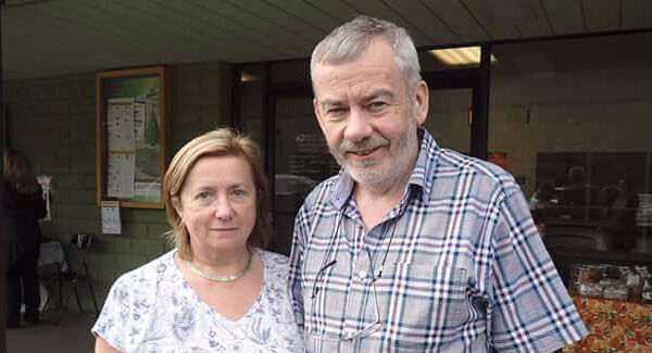 David’s parents Carmel and Con O’Sullivan.