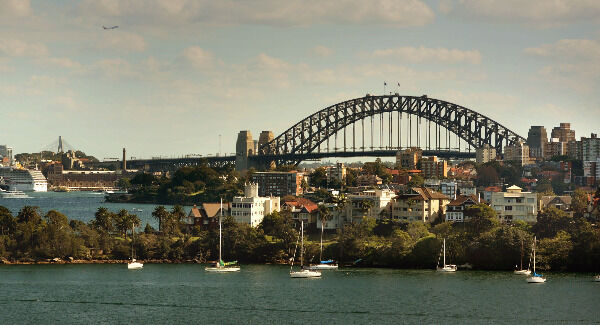 Sydney Harbour Bridge.