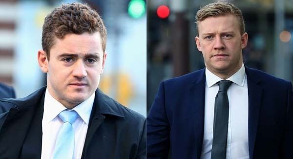 Paddy Jackson and Stuart Olding. Paddy Jackson and Stuart Olding.