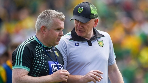 Rochford to remain as Donegal coach/selector for 2020 season