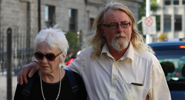 Tressa Reeves with her son Patrick Farrell. Pic: Collins Tressa Reeves with her son Patrick Farrell. Pic: Collins