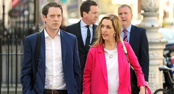 Stephen Teap and Vicky Phelan in May 2018.