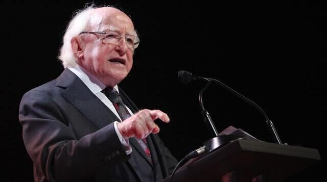 Michael D Higgins has the backing of Fine Gael, Fianna Fail and Labour (Niall Carson/PA)