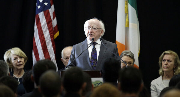 President Michael D Higgins President Michael D Higgins