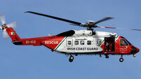 Coast Guard helicopter missing