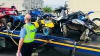 Gardaí seize number of scrambler motorbikes in Dublin crackdown