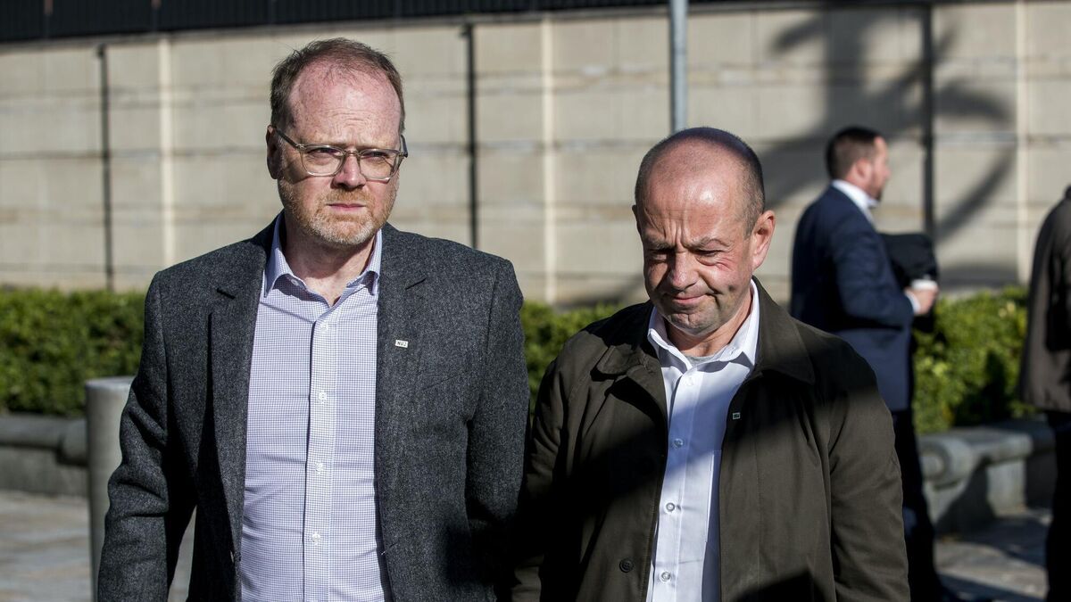 Trevor Birney and Barry McCaffrey