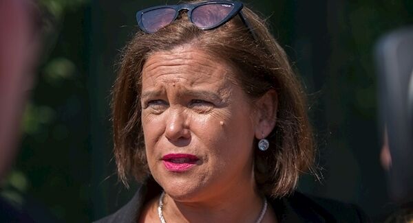 Sinn Féin leader Mary Lou McDonald