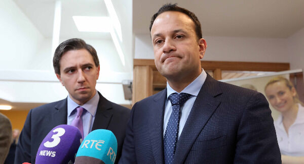 Simon Harris and Leo Varadkar. Photo: Eamonn Farrell/RollingNew.ie Simon Harris and Leo Varadkar. Photo: Eamonn Farrell/RollingNew.ie