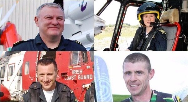 The crew of Rescue 116 which crashed on March 14, 2017. The crew of Rescue 116 which crashed on March 14, 2017.