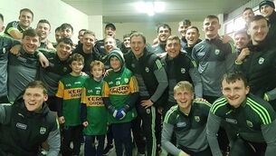 Kerry footballers' act of kindness for children after fan falls ill at Galway game