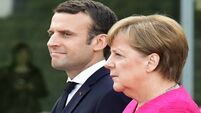 Merkel and Macron 'will press Trump over EU steel tariffs exemption'