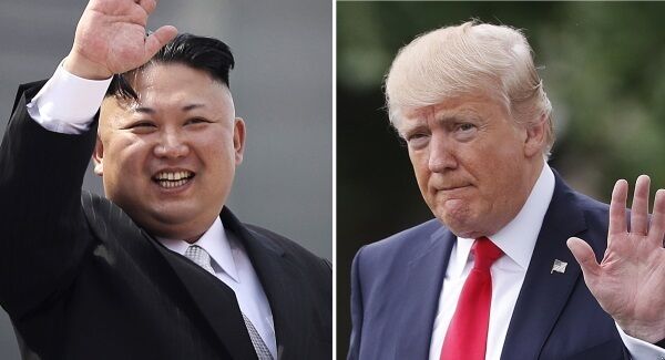 Kim Jong Un and Donald Trump. Kim Jong Un and Donald Trump.