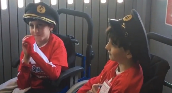 Benhaffaf twins are flying high after visiting Shannon Airport