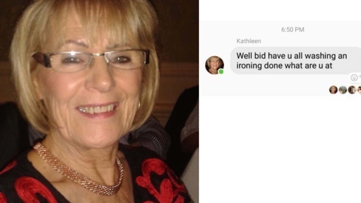 Irish Granny posts hilarious message 