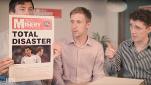 VIDEO: Foil, Arms and Hog predict the tabloid coverage of the England soccer team