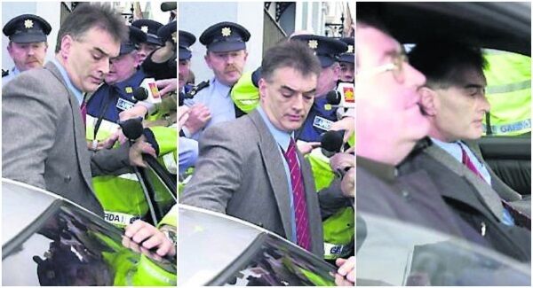 Ian Bailey outside Cork Circuit Court in 2003