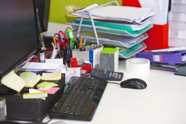 As far as bacteria goes, your desk is worse than a toilet seat. Shutterstock. As far as bacteria goes, your desk is worse than a toilet seat. Shutterstock.