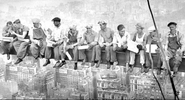 Lunch Atop A Skyscraper is one of the most famous photos from the 20th century.
