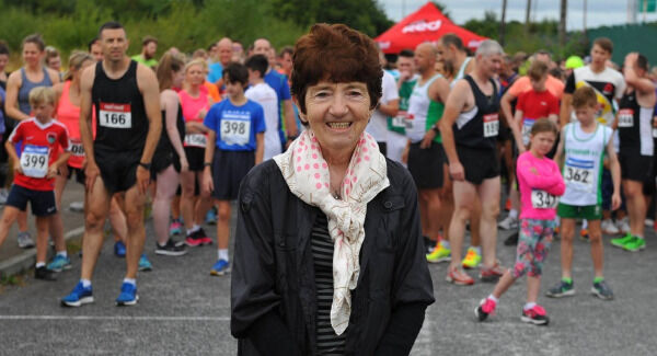 Bridie Miller pictured at the start line ahead of the Liam Miller 5k Memorial Run at Bishopstown. Pic: Doug Minihane Bridie Miller pictured at the start line ahead of the Liam Miller 5k Memorial Run at Bishopstown. Pic: Doug Minihane