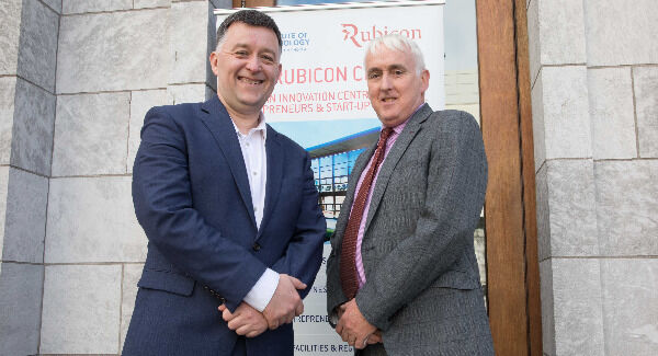 Sean O'Sullivan, Head of Enterprise Local Enterprise and Paul Healy, Centre Manager Rubicon Sean O'Sullivan, Head of Enterprise Local Enterprise and Paul Healy, Centre Manager Rubicon