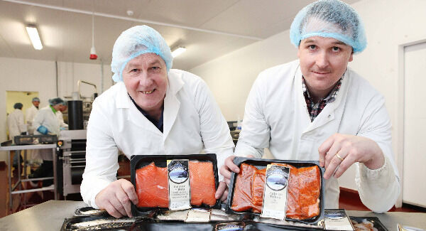 Mike and Colman Keohane of Keohane Seafoods, which has 160 employees in Cork city and Bantry and uses a pre-pack skin film method of presenting fish products.