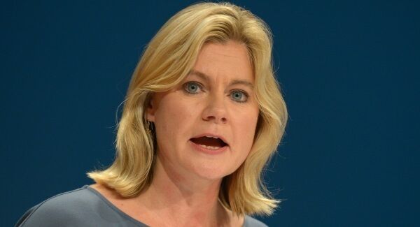 Minister for women and equalities at the time Justine Greening.