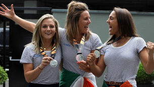 Silver medallists return from Hockey World Cup