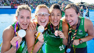 Girls in green take home silver medals as Netherlands win Hockey World Cup