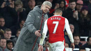Alexis Sanchex pays tribute to 'football master' Arsene Wenger