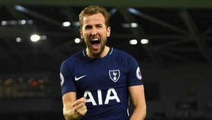 Tottenham held by Brighton as Gross penalty cancels out Harry Kane strike