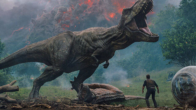 Return of the dinosaurs in Jurassic World: Fallen Kingdom