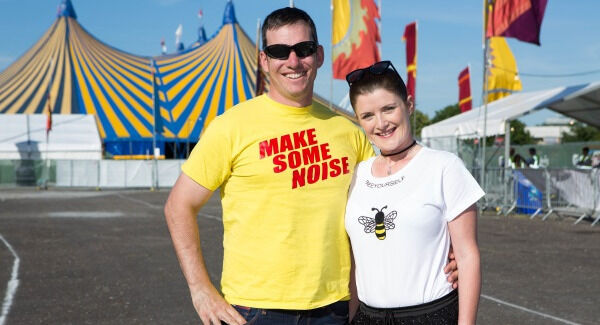 John O'Brien and Mary T McCormack, from Cork and Tipperary. Picture: Michael O'Sullivan/OSM Photo John O'Brien and Mary T McCormack, from Cork and Tipperary. Picture: Michael O'Sullivan/OSM Photo