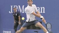 Djokovic keeps cool to reach quarter-finals