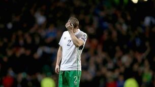 Seamus Coleman was frustrated to watch Ireland fail to qualify for World Cup