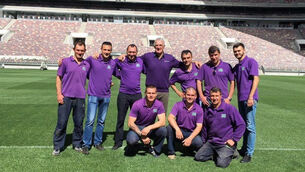 Irish company to install half of pitches for World Cup in Russia