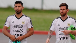 Aguero and Higuain on the bench as Argentina and France reveal teams