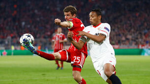 Bayern through to Champions League semis after second-leg draw with Sevilla
